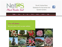 Tablet Screenshot of netpsplantfinder.com